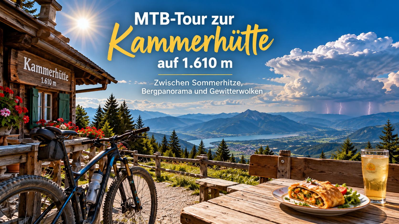 Artikelbild zur MTB-Tour Kammerhütte Gerlitzen am 5. August 2026